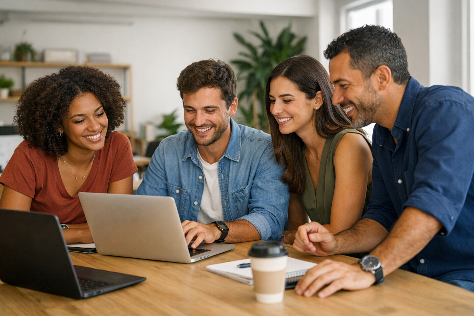 Equipe GestãoBLZ trabalhando